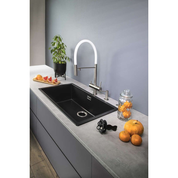 Кухонная мойка Omoikiri Yamakawa 75-U/I-GB 4993779, графит, Цвет производителя: графит - 4 Кухонная мойка Omoikiri Yamakawa 75-U/I-GB 4993779, графит, Цвет производителя: графит фото 4