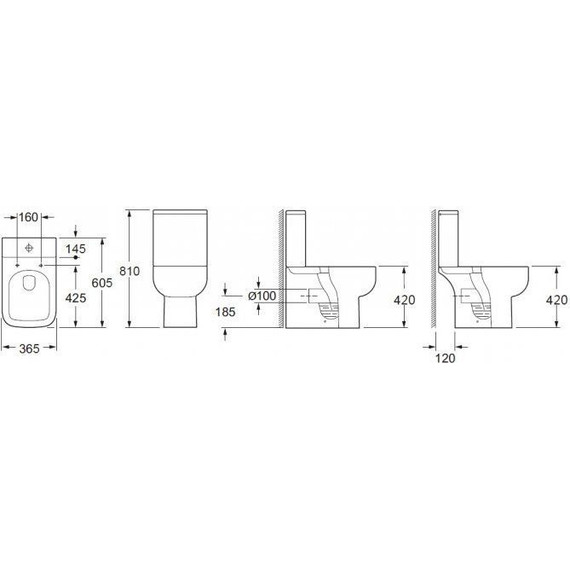 Унитаз-компакт безободковый BelBagno Aurora BB8604CPR/SC с крышкой микролифт фото 10