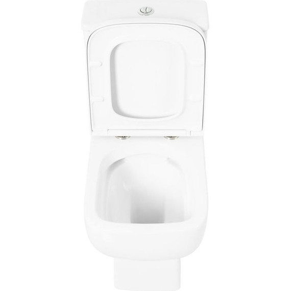 Унитаз-компакт безободковый BelBagno Aurora BB8604CPR/SC с крышкой микролифт фото 6