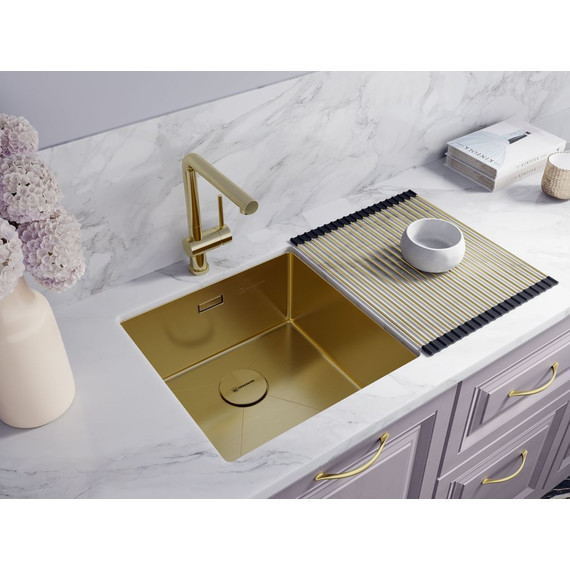 Ролл-мат для кухонной мойки Omoikiri ROLL-01-LG 4997001, светлое золото фото 2