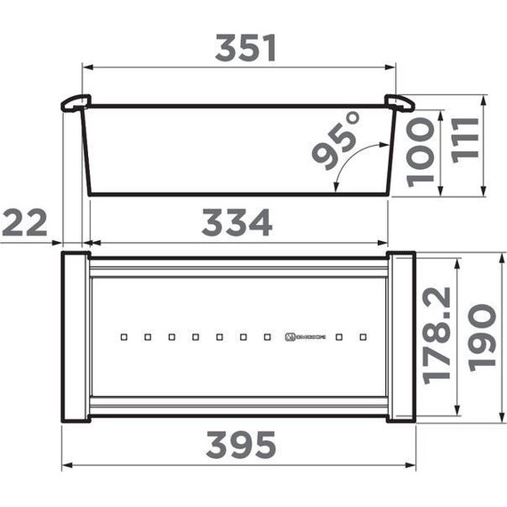 Коландер для кухонной мойки Omoikiri CO-05-IN 4999036 фото 2