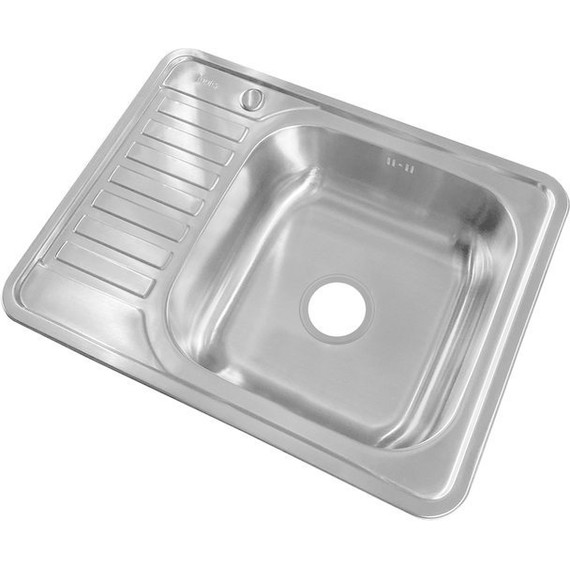 Кухонная мойка Iddis Basic BAS65SRi77 0,6 мм, сатин L фото 2