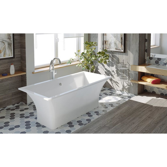 Ванна каменная Bas Мадрид 170x80 см фото 5