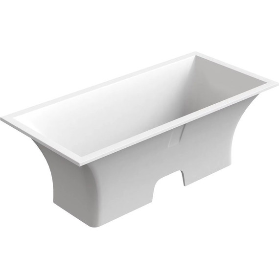 Ванна каменная Bas Мадрид 170x80 см фото 3