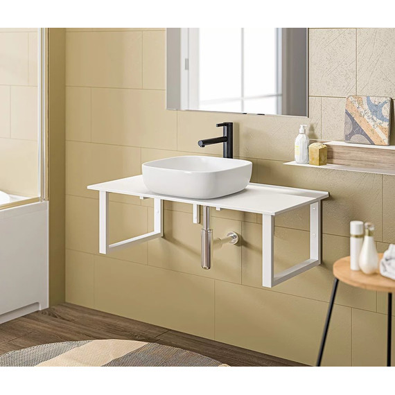 Столешница Bas 60 см, белый матовый фото 8