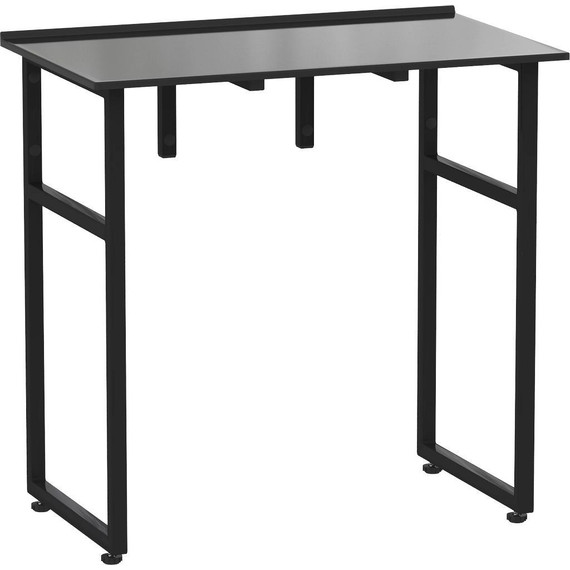 Столешница Bas 80 см, чёрный глянцевый фото 3