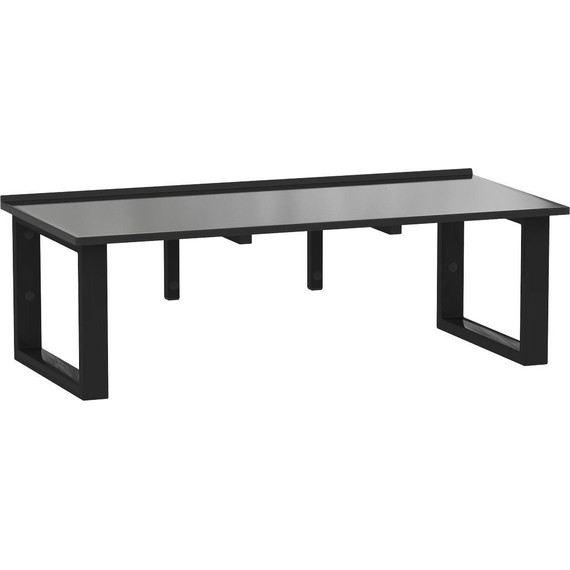 Столешница Bas 100 см, чёрный глянцевый фото 4