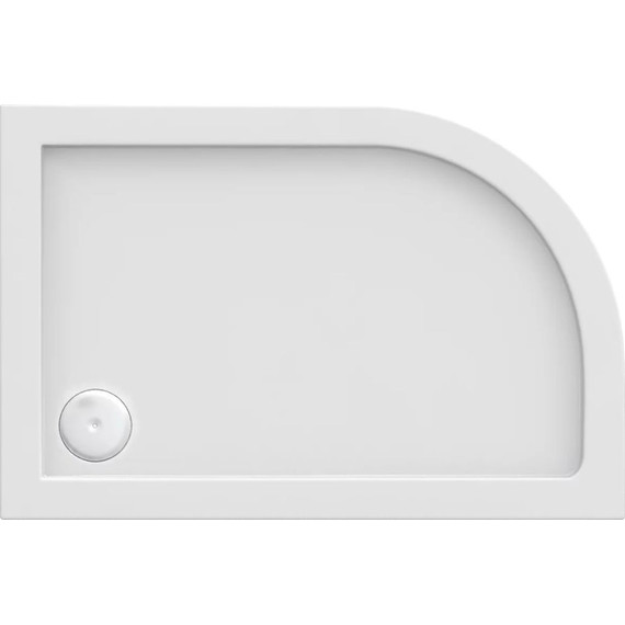 Акриловый поддон Bas Раунд R 120x80 см R - 2 Акриловый поддон Bas Раунд R 120x80 см R фото 2