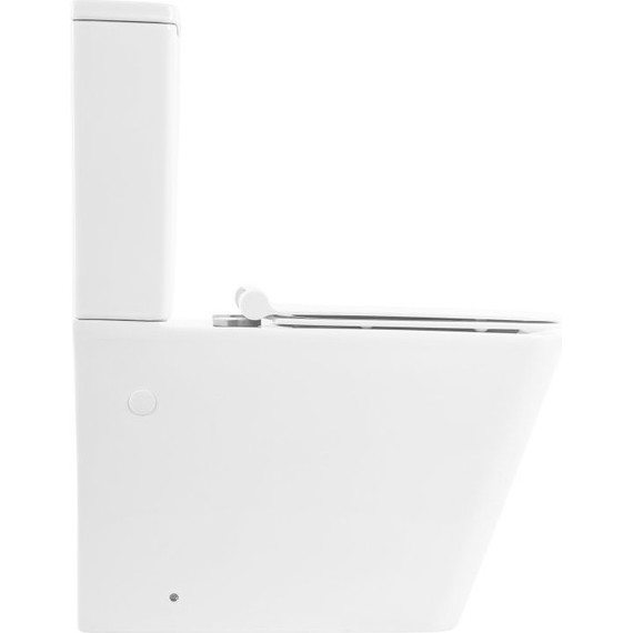 Унитаз-компакт безободковый BelBagno Ardente-R BB02093CPR фото 5