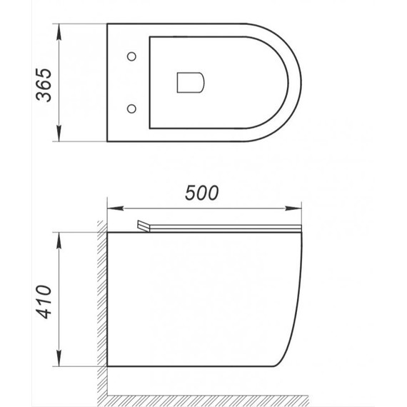 Унитаз подвесной безободковый BelBagno Amanda BB051CHR - 10 Унитаз подвесной безободковый BelBagno Amanda BB051CHR фото 10