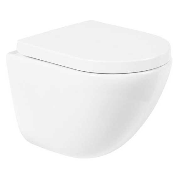 Унитаз подвесной безободковый BelBagno Amanda BB051CHR фото 