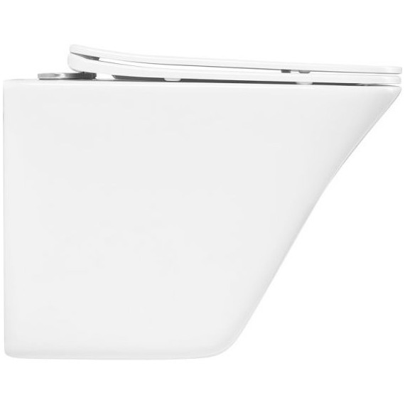 Унитаз подвесной безободковый BelBagno Marmi BB052CHR - 3 Унитаз подвесной безободковый BelBagno Marmi BB052CHR фото 3