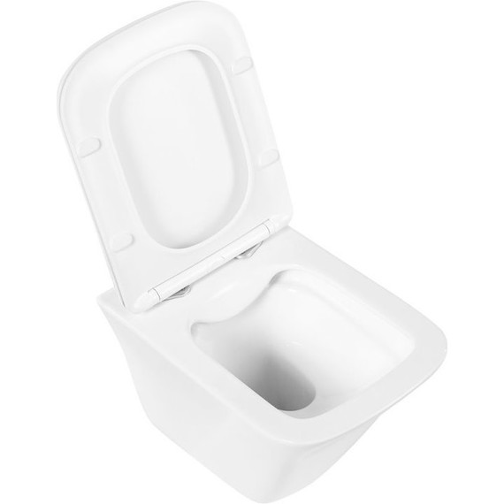 Унитаз подвесной безободковый BelBagno Marmi BB052CHR - 4 Унитаз подвесной безободковый BelBagno Marmi BB052CHR фото 4