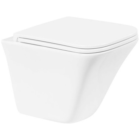 Унитаз подвесной безободковый BelBagno Marmi BB052CHR - 7 Унитаз подвесной безободковый BelBagno Marmi BB052CHR фото 7