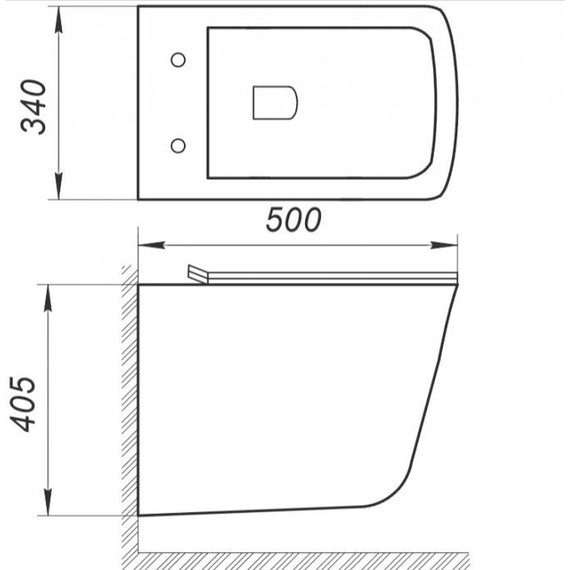 Унитаз подвесной безободковый BelBagno Marmi BB052CHR - 10 Унитаз подвесной безободковый BelBagno Marmi BB052CHR фото 10
