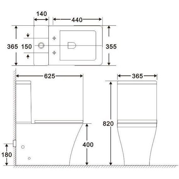 Унитаз-компакт безободковый BelBagno Marmi BB052CPR фото 11