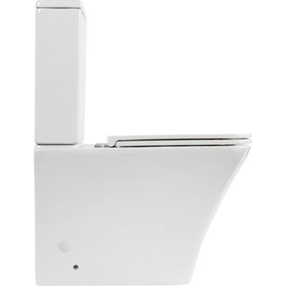 Унитаз-компакт безободковый BelBagno Marmi BB052CPR фото 3