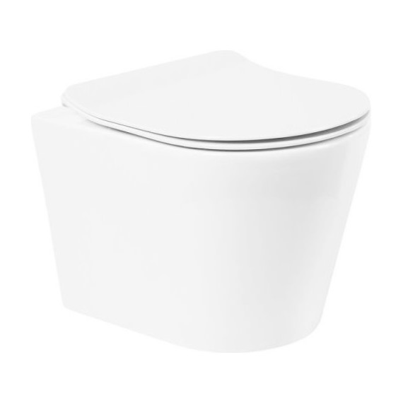 Унитаз подвесной безободковый BelBagno Flay-R BB053CHR - 2 Унитаз подвесной безободковый BelBagno Flay-R BB053CHR фото 2