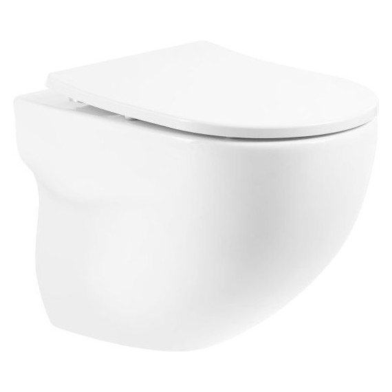 Унитаз подвесной безободковый BelBagno Onda BB066CHR - 5 Унитаз подвесной безободковый BelBagno Onda BB066CHR фото 5