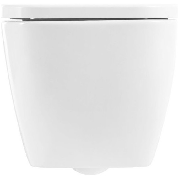 Унитаз подвесной безободковый BelBagno Alpina BB10100CHR с крышкой микролифт BB309SC - 6 Унитаз подвесной безободковый BelBagno Alpina BB10100CHR с крышкой микролифт BB309SC фото 6