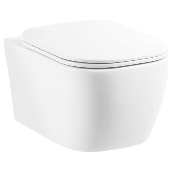 Унитаз подвесной безободковый BelBagno Genova BB1102CH фото 