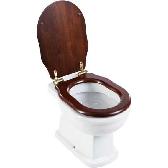 Унитаз приставной слив вертикальный BelBagno Boheme BB115CBS фото 3