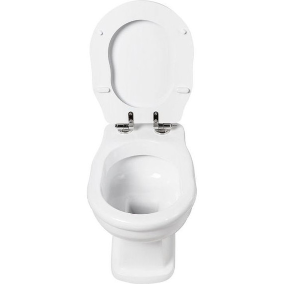 Унитаз приставной слив вертикальный BelBagno Boheme BB115CBS фото 10