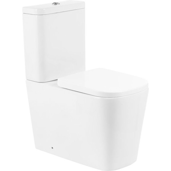 Унитаз-компакт безободковый BelBagno Albano BB120CPR фото 