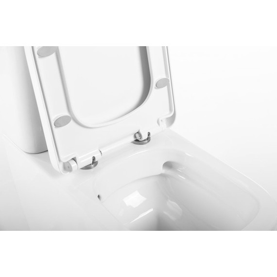 Унитаз-компакт безободковый BelBagno Albano BB120CPR фото 3