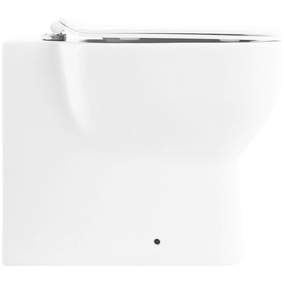 Унитаз приставной безободковый BelBagno Vaso BB127CB фото 2