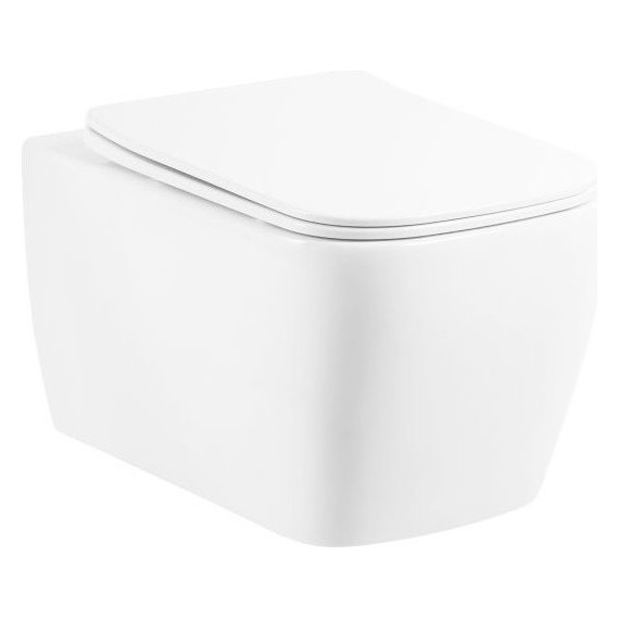Унитаз подвесной безободковый BelBagno Veneto BB132CHR фото 
