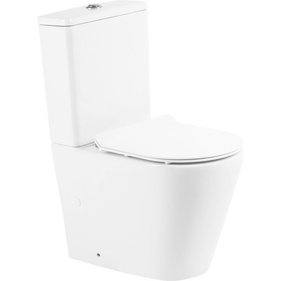 Унитаз-компакт безободковый BelBagno Flay-R BB2149CPR фото 3
