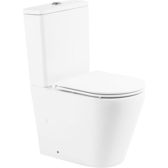 Унитаз-компакт безободковый BelBagno Flay-R BB2149CPR фото 4
