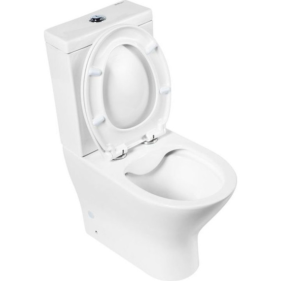 Унитаз-компакт безободковый BelBagno Acqua BB340CPR фото 3