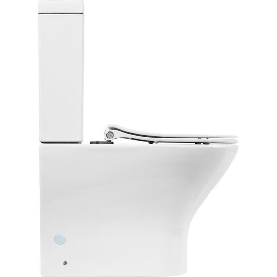 Унитаз-компакт безободковый BelBagno Acqua BB340CPR фото 4