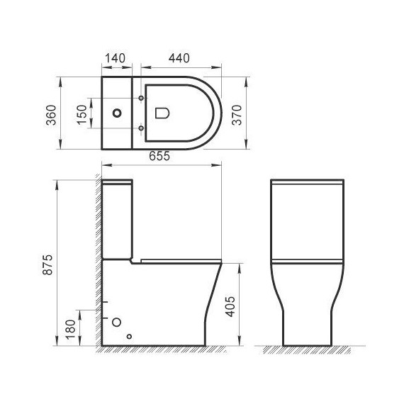 Унитаз-компакт безободковый BelBagno Acqua BB340CPR фото 9