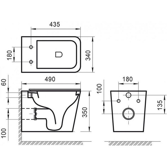 Унитаз подвесной безободковый BelBagno Ardente-R BB520CHR - 6 Унитаз подвесной безободковый BelBagno Ardente-R BB520CHR фото 6