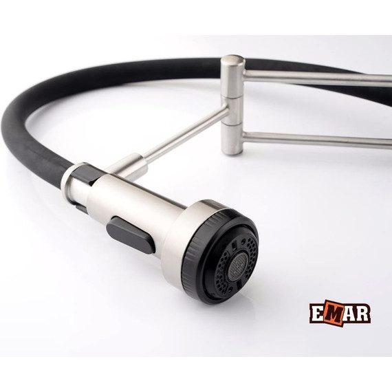 Смеситель для кухни Emar ЕСВ 7012, сатин фото 22