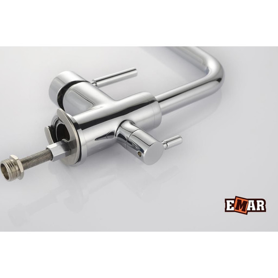 Смеситель для кухни Emar 3003NS, сатин, Цвет производителя: сатин фото 5