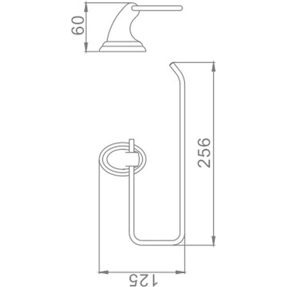 Полотенцедержатель Haiba HB1503-2 фото 2
