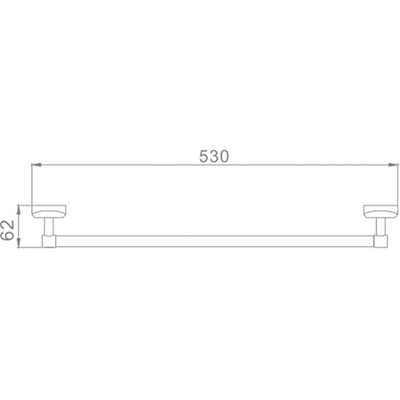 Полотенцедержатель Haiba HB1601 - 2 Полотенцедержатель Haiba HB1601 фото 2