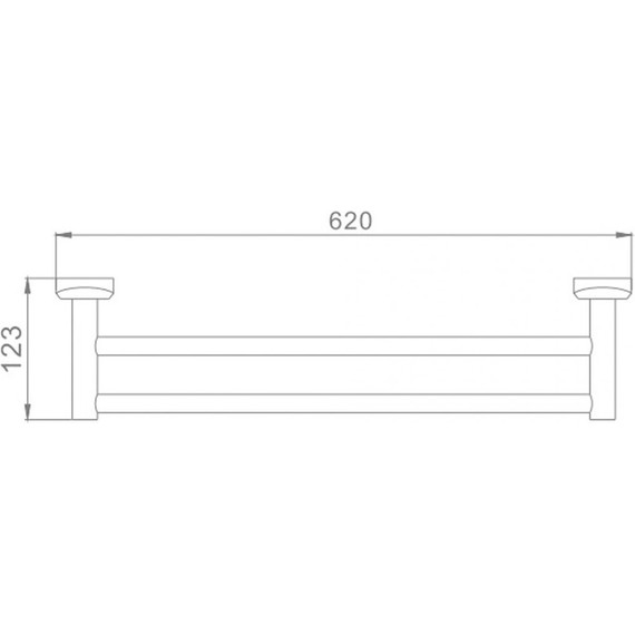 Полотенцедержатель Haiba HB1609 фото 3