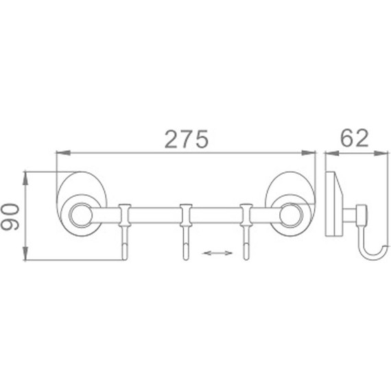Набор крючков Haiba HB1615-3 фото 2