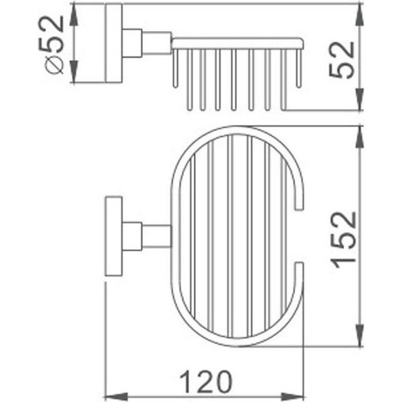 Мыльница Haiba HB1702-1 фото 2