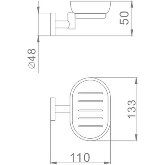 Мыльница Haiba HB1702 фото 2