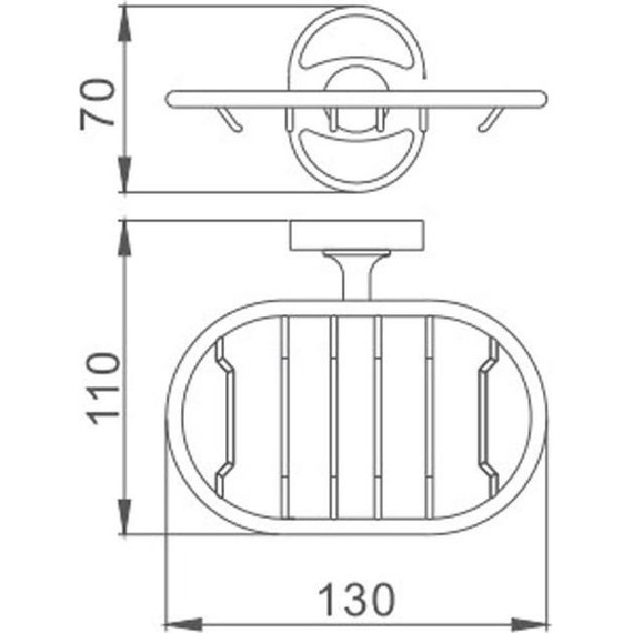 Мыльница Haiba HB1902-1 фото 2