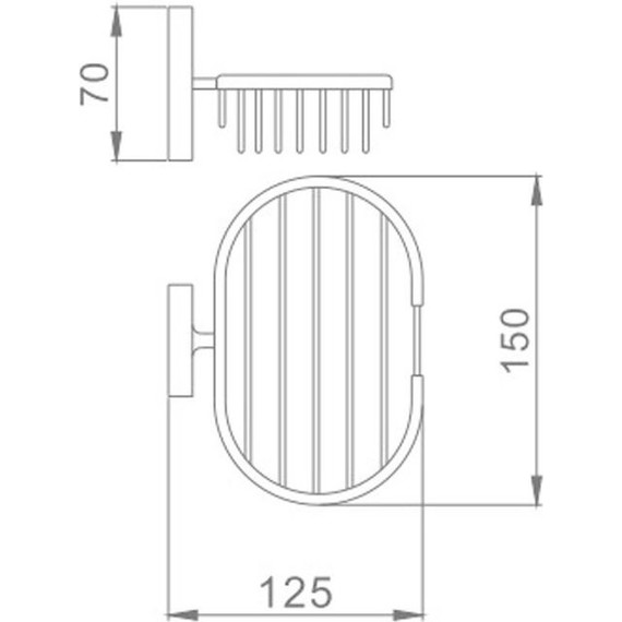 Мыльница Haiba HB1902-2 фото 2
