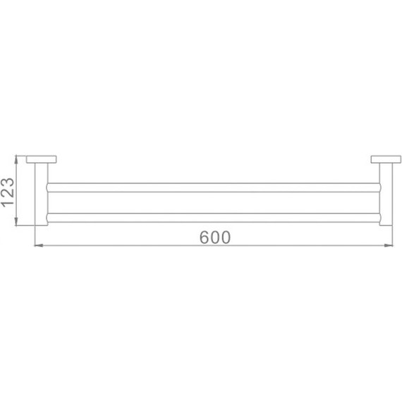 Полотенцедержатель Haiba HB1909 - 2 Полотенцедержатель Haiba HB1909 фото 2