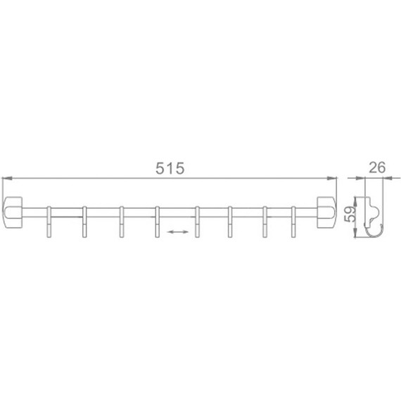 Набор крючков Haiba HB209-8 - 2 Набор крючков Haiba HB209-8 фото 2