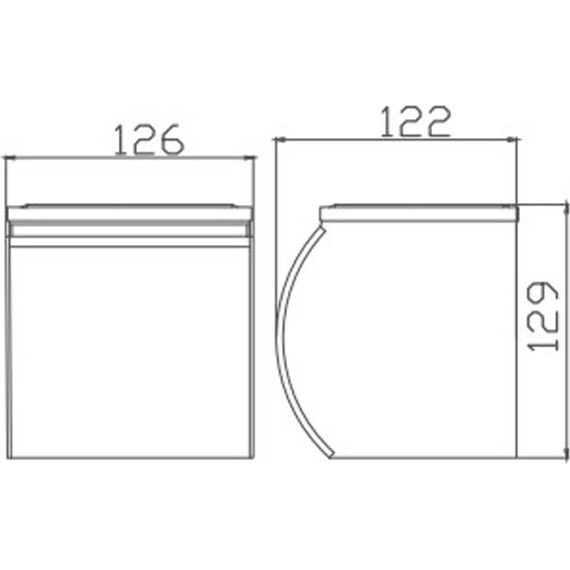 Держатель для туалетной бумаги Haiba HB502 - 2 Держатель для туалетной бумаги Haiba HB502 фото 2